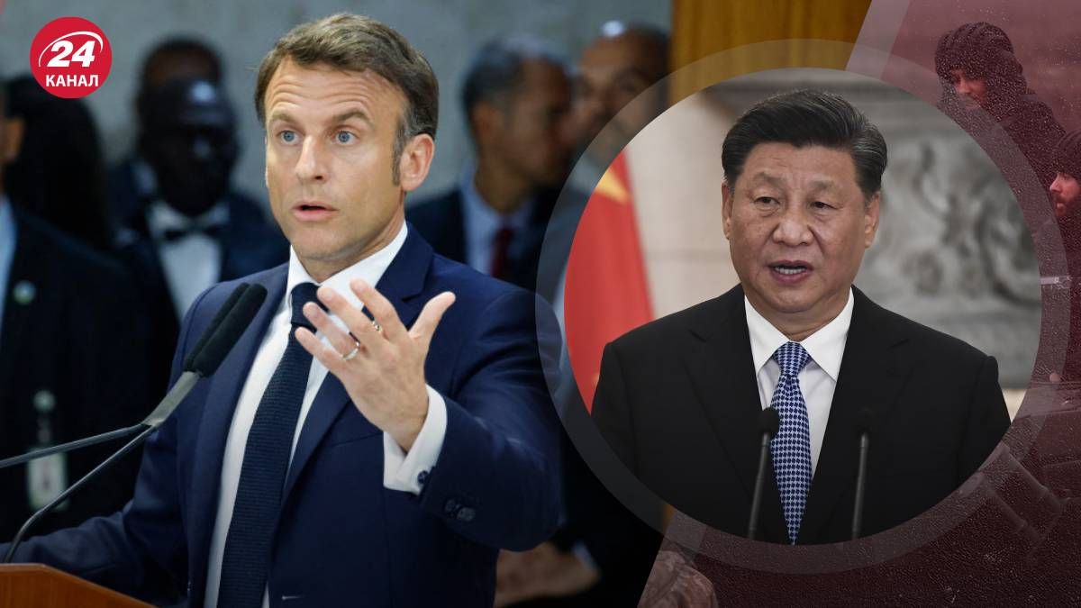 Макрон спробує змінити позицію Сі Цзіньпіна щодо Росії Макрон спробує змінити позицію Сі Цзіньпіна щодо Росії