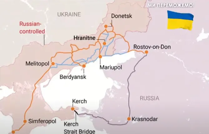 Залізниця, яку будують окупанти Залізниця, яку будують окупанти