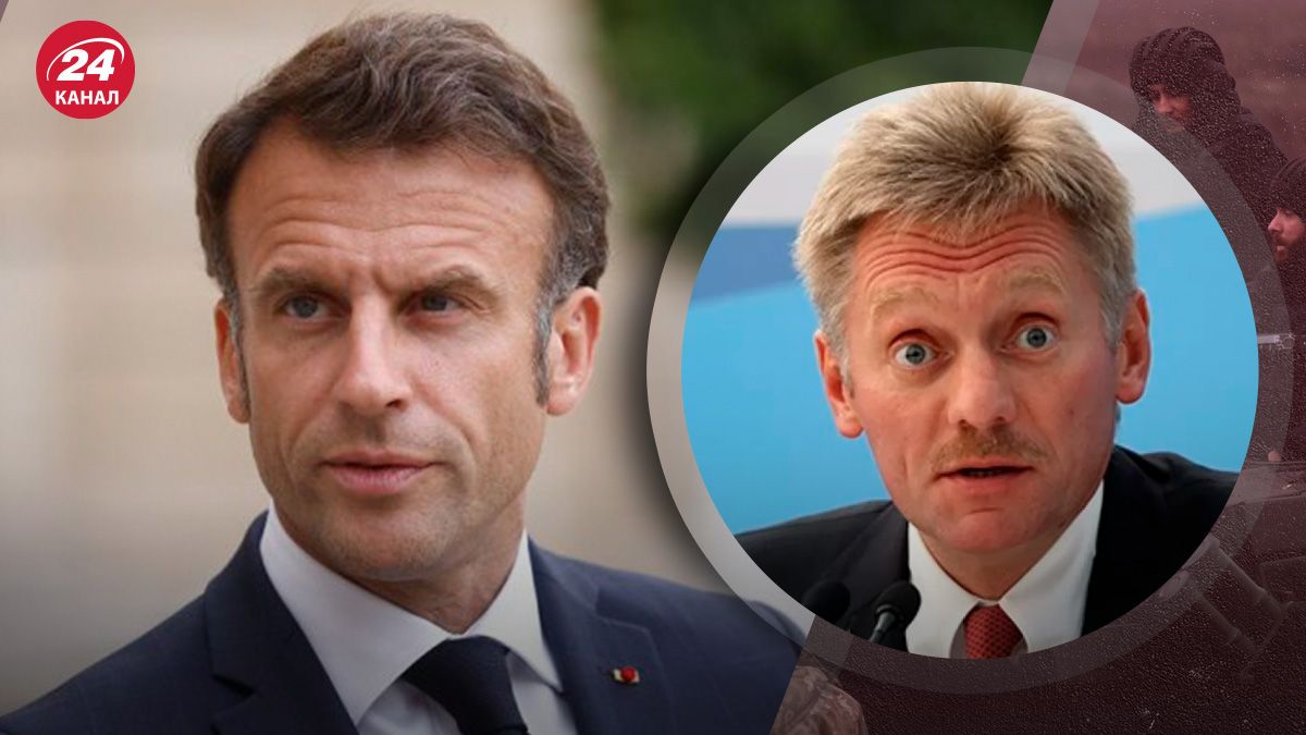 Заява Макрона викликала реакцію в російських пропагандистів Заява Макрона викликала реакцію в російських пропагандистів