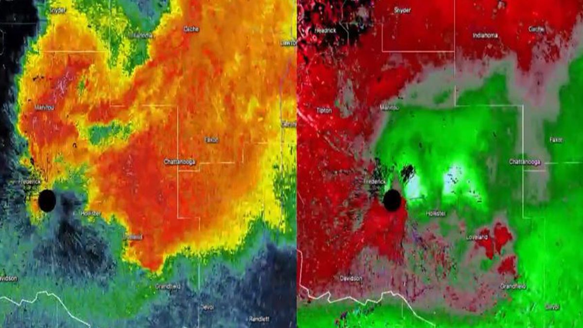 В Оклахомі бачили напрочуд рідкісний торнадо - він здивував метеорологів - 24 Канал