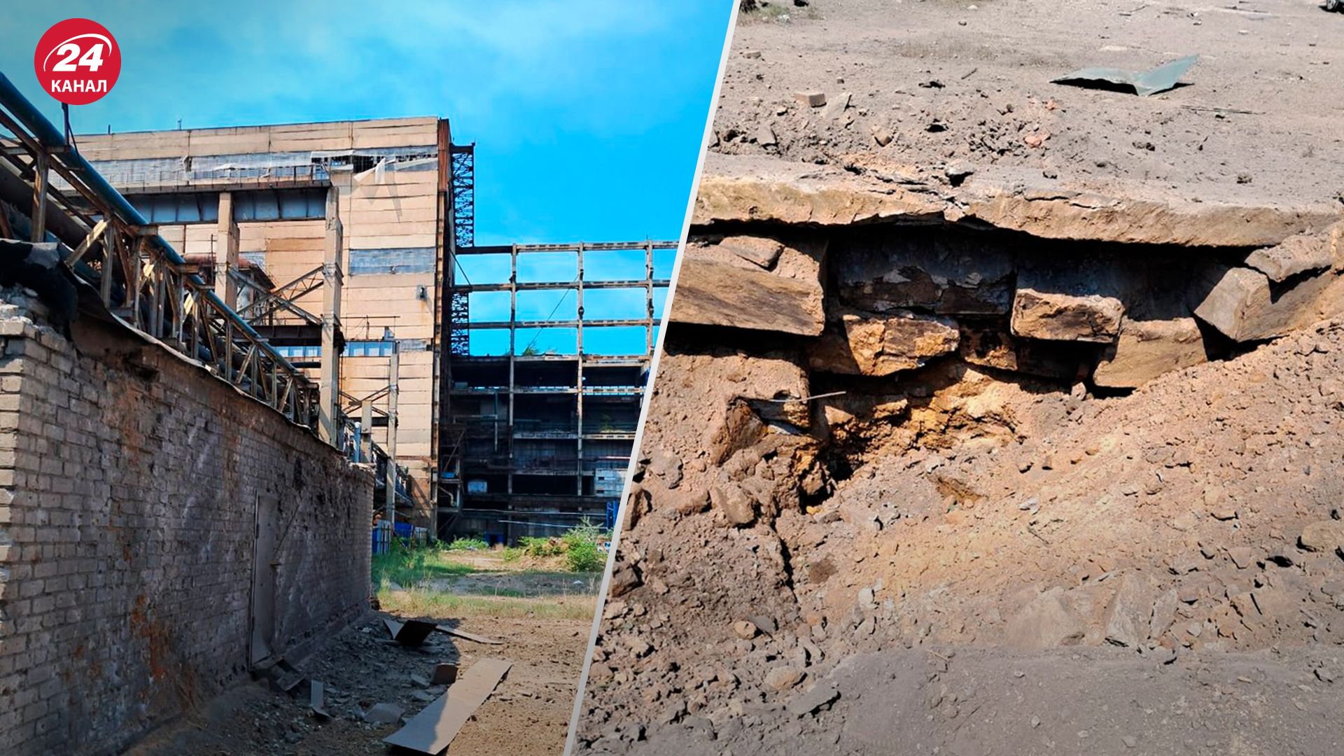 Росіяни обстріляли Слов'янську ТЕС - 24 Канал Росіяни обстріляли Слов'янську ТЕС - 24 Канал