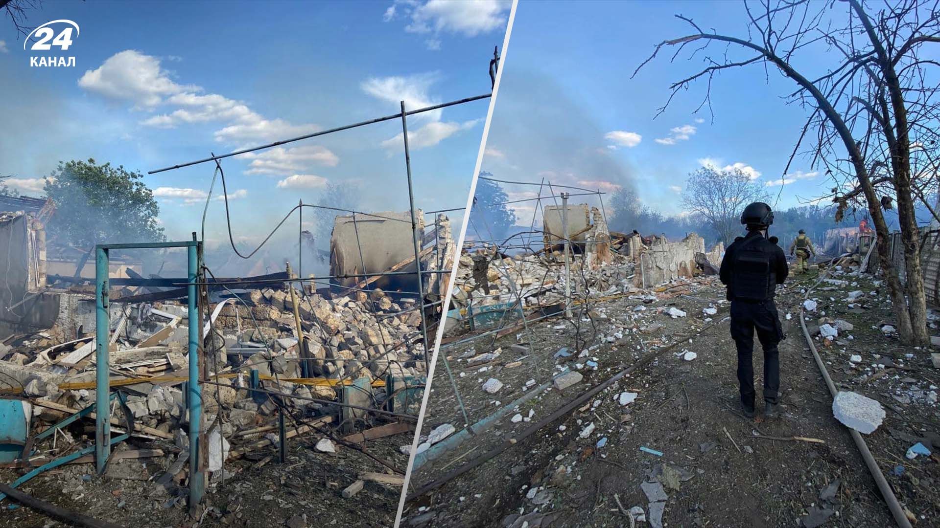 Оккупанты атаковали село Моначиновка фугасной бомбой - 24 Канал