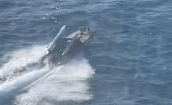 Морской украинский дрон содержал зенитные установки