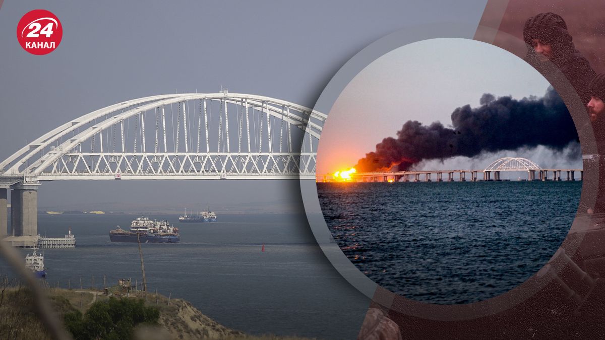 Удар по Крымскому мосту 2022 год