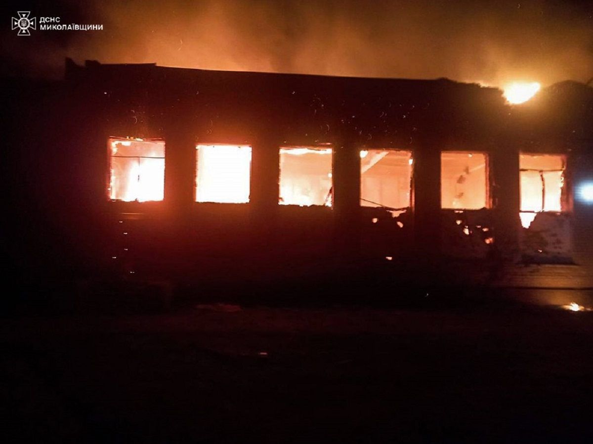Шахед влучив у колишній будинок культури на Миколаївщині Шахед влучив у колишній будинок культури на Миколаївщині