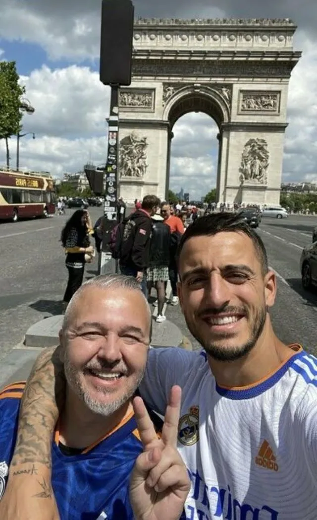 Хоселу вболівав за Реал у фіналі ЛЧ-2021/2022 Хоселу вболівав за Реал у фіналі ЛЧ-2021/2022