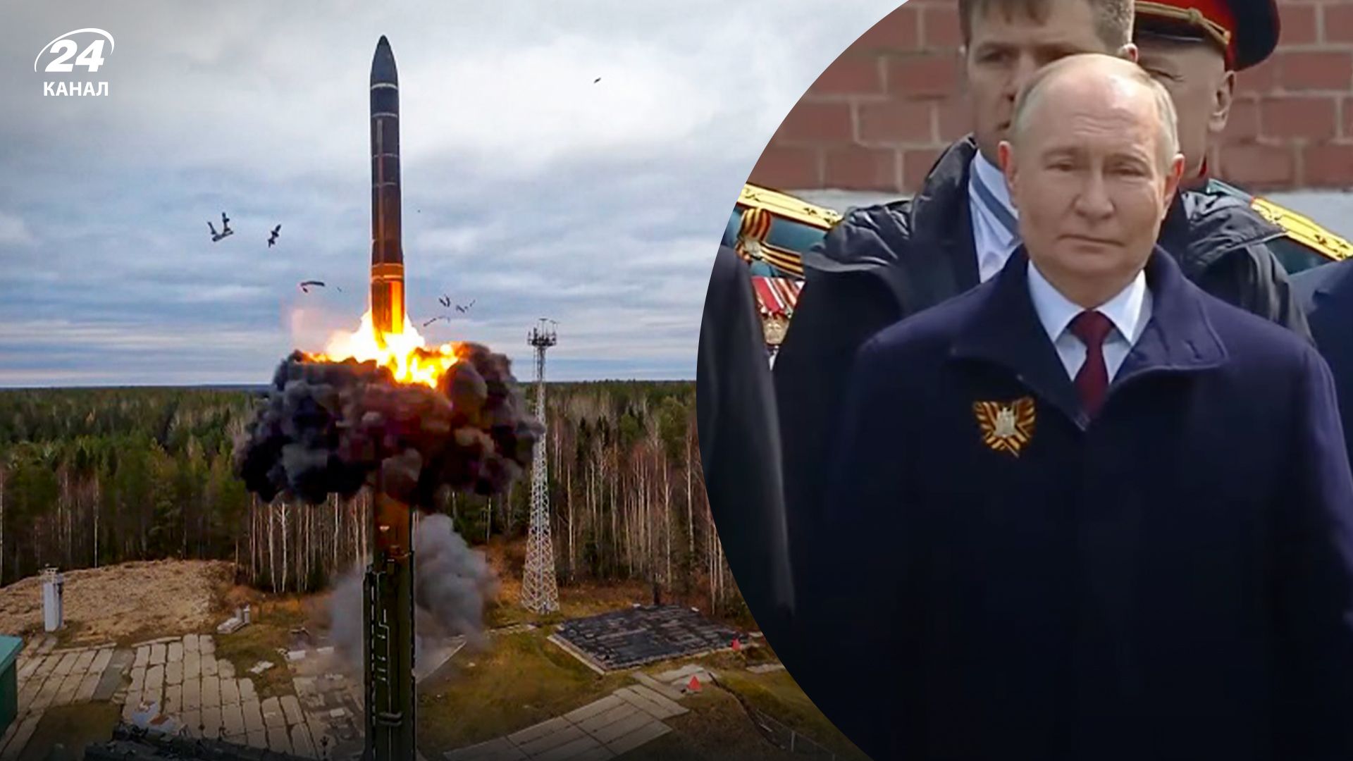 Путін відновив ядерні погрози у бік Заходу Путін відновив ядерні погрози у бік Заходу