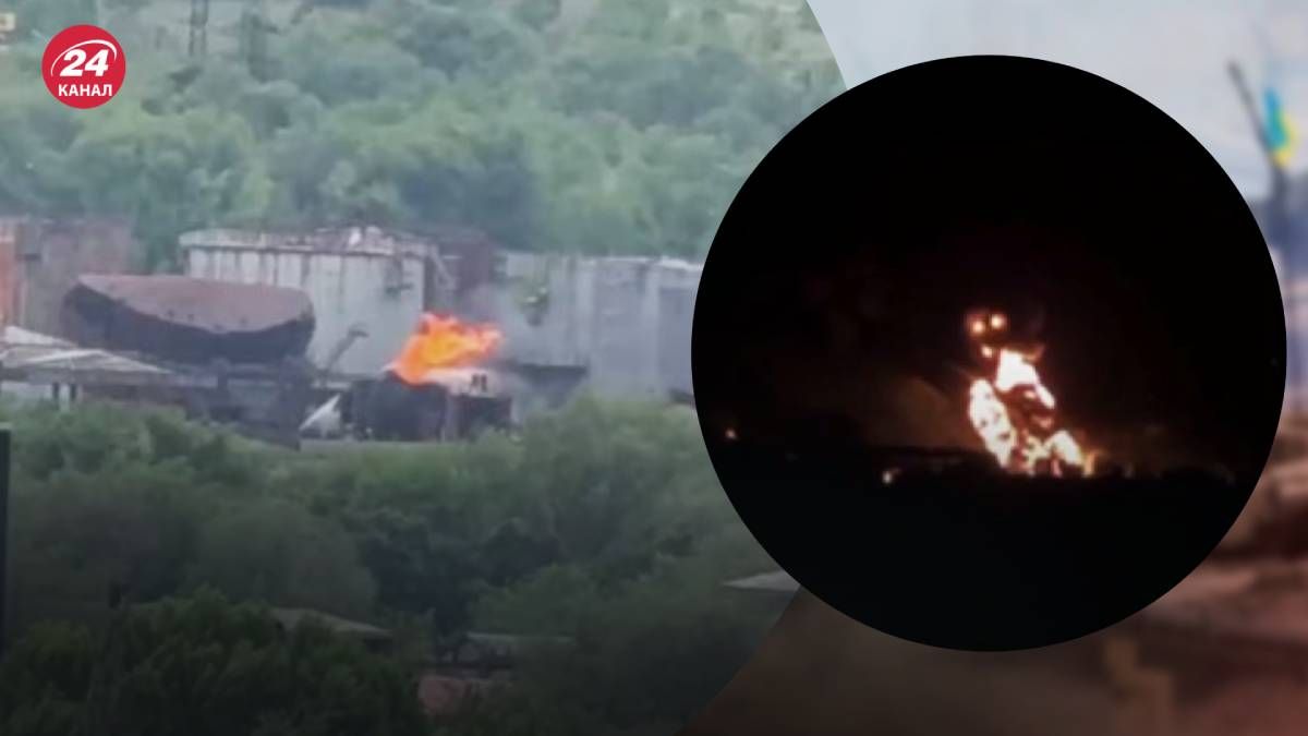 У российских танков стало меньше продовольствия после атаки на Луганск