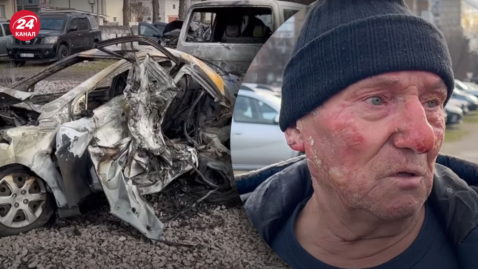 Помер Василь Андрійович, який героїчно сів в палаюче авто, щоб врятувати інші автівки