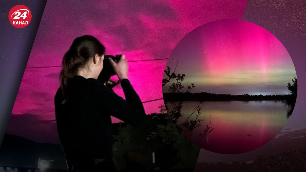 От Востока до Запада в Украине зафиксировали Северное сияние От Востока до Запада в Украине зафиксировали Северное сияние