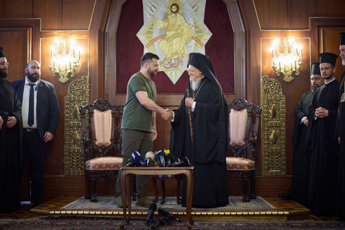 Патріарх Варфоломій візьме участь у Саміті миру у Швейцарії Патріарх Варфоломій візьме участь у Саміті миру у Швейцарії