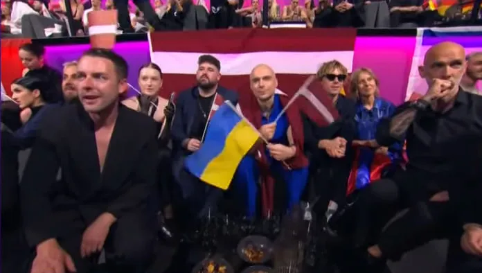 Латвія підтримала Україну у гранд-фіналі Євробачення-2024