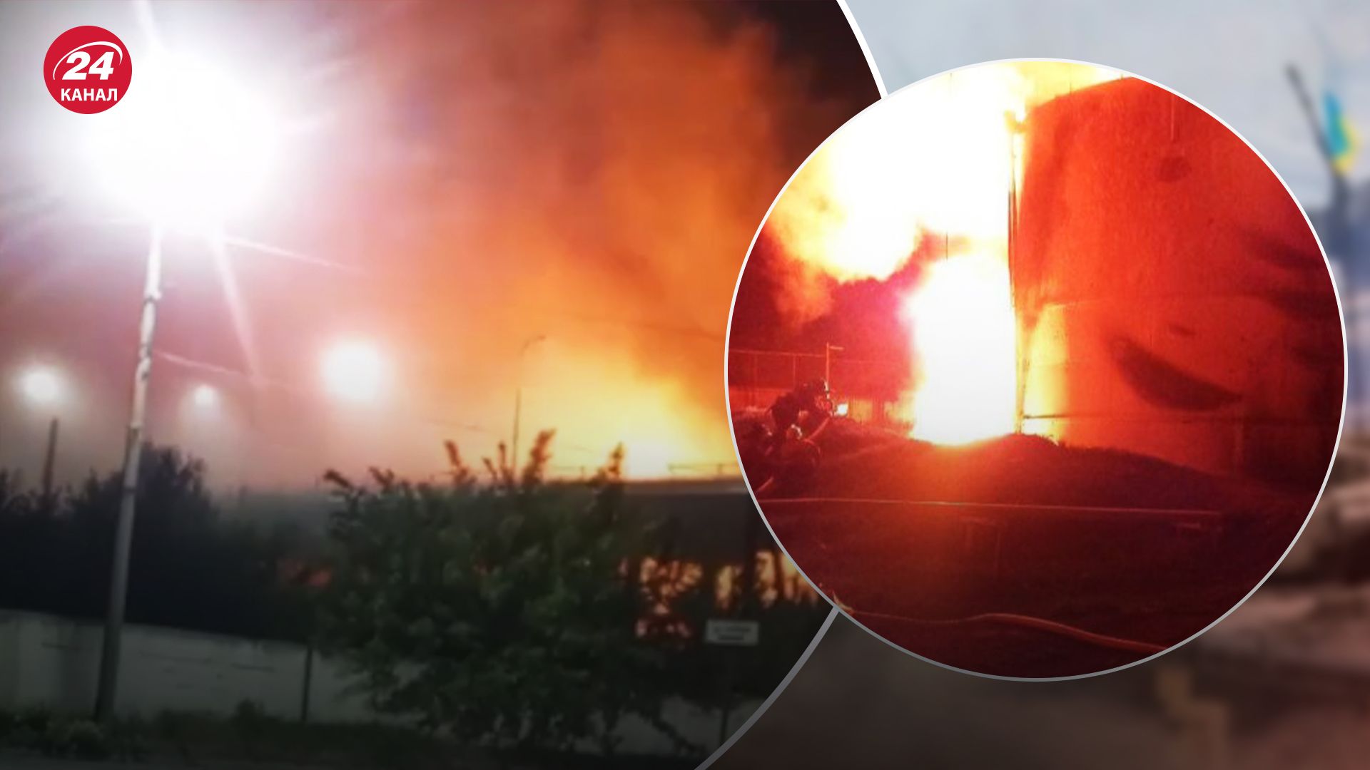 У оккупантов проблема с горючим после взрывов на нефтебазе в Луганской области