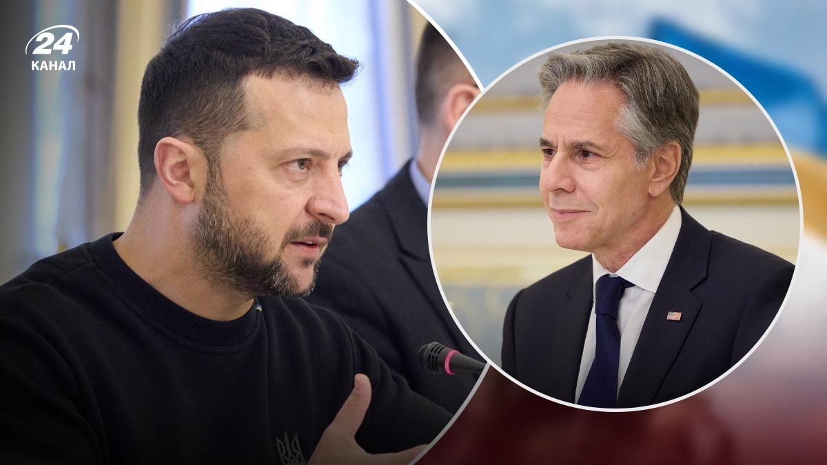 Зеленский о темах для переговоров с Блинкеном - 24 Канал Зеленский о темах для переговоров с Блинкеном - 24 Канал