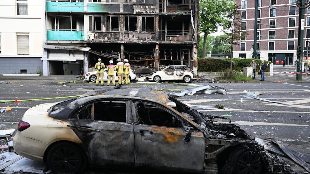 В результате взрыва в Дюссельдорфе есть жертвы