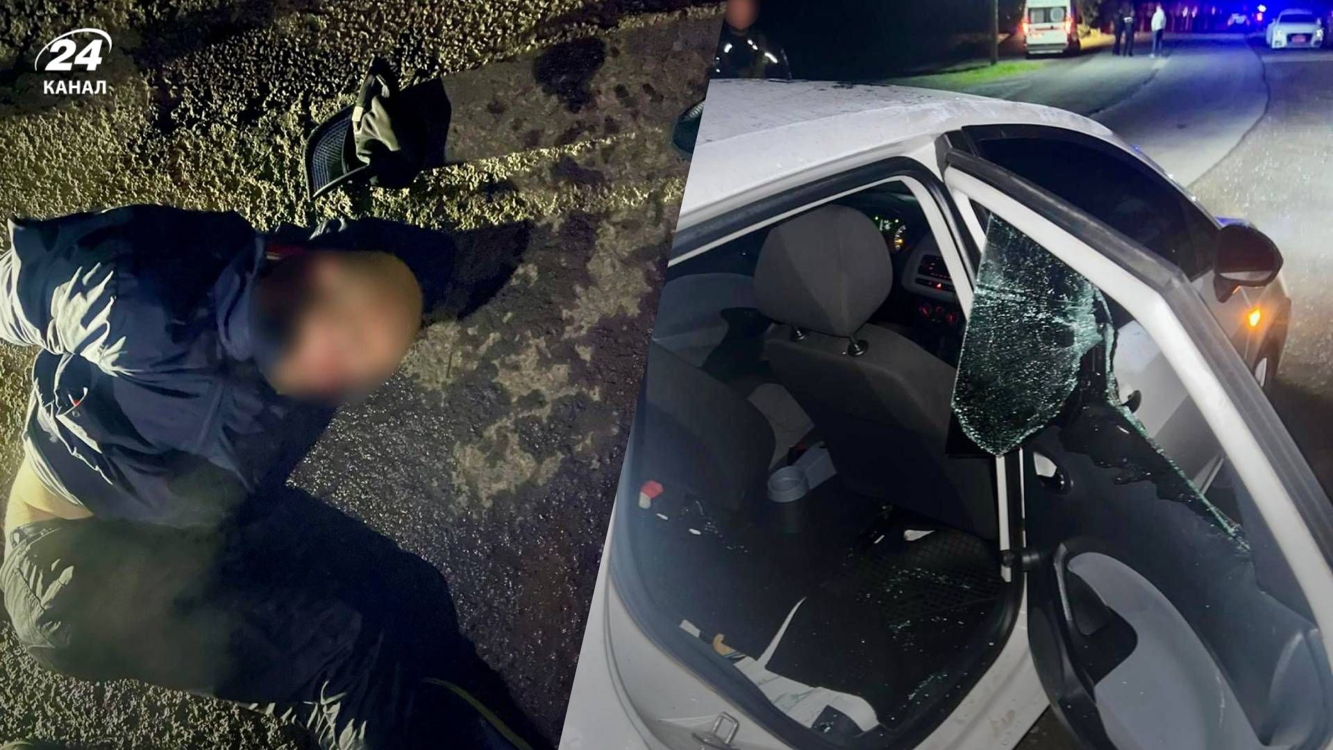 Мужчина ранил полицейского возле Мукачево Мужчина ранил полицейского возле Мукачево