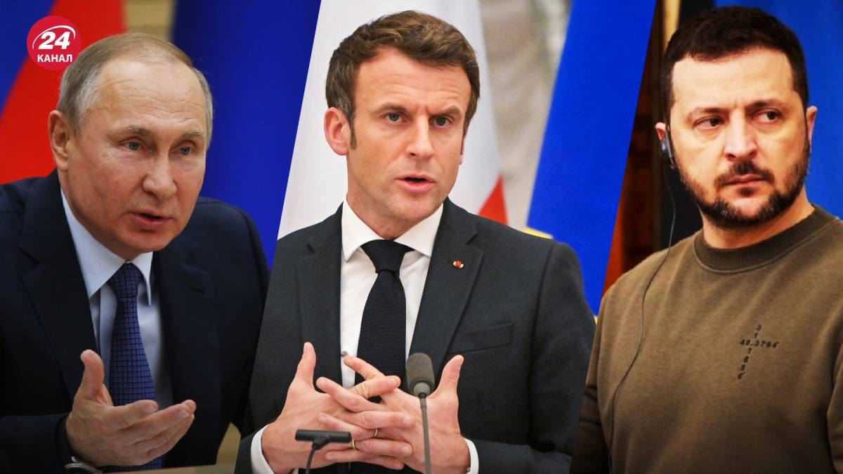 Макрон пропонує перерву в україно-російській війні на час проведення Олімпіади Макрон пропонує перерву в україно-російській війні на час проведення Олімпіади