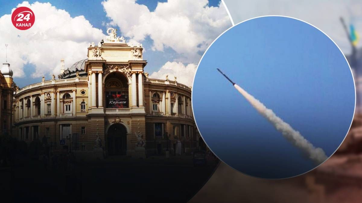 В Одесском районе в результате попадания ракеты вспыхнул пожар В Одесском районе в результате попадания ракеты вспыхнул пожар