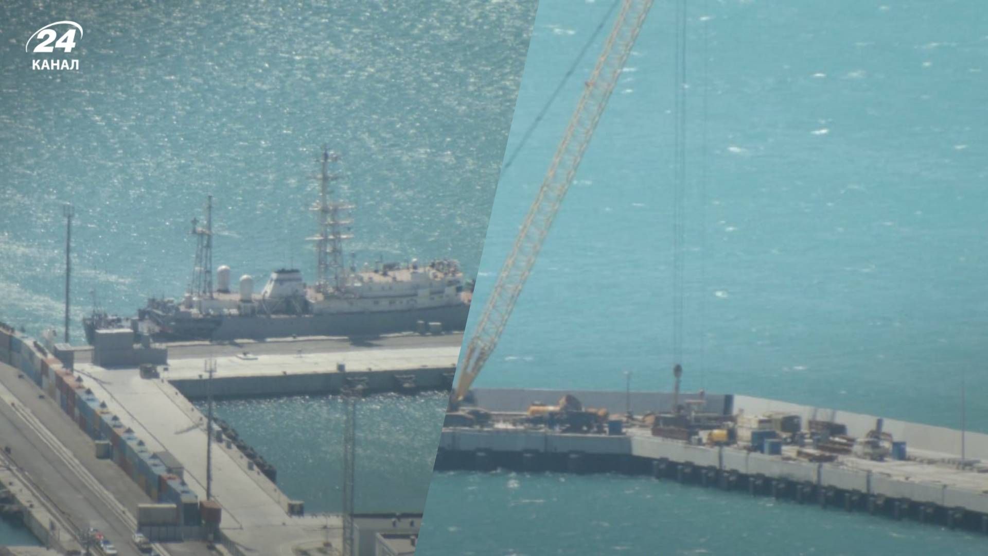 Росіяни укріплюють військово-морську базу в Новоросійську Росіяни укріплюють військово-морську базу в Новоросійську