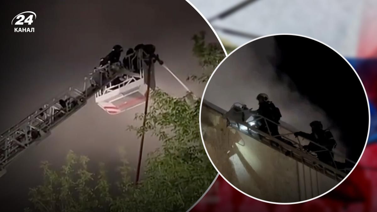 Масштабный пожар в Москве и его ликвидация - 24 Канал Масштабный пожар в Москве и его ликвидация - 24 Канал