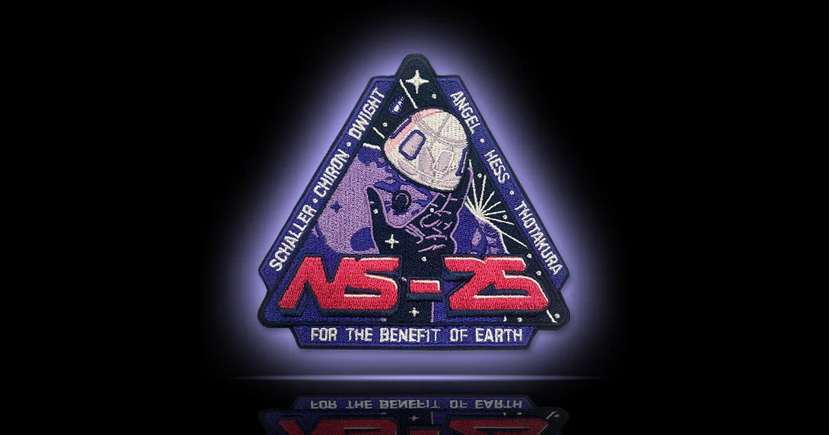 NS-25 нашивка місії