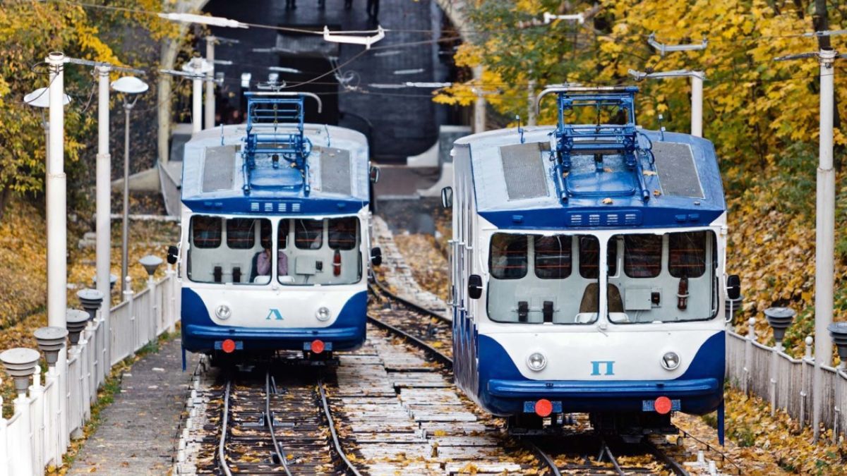 Киевский фуникулер приостановил работу Киевский фуникулер приостановил работу