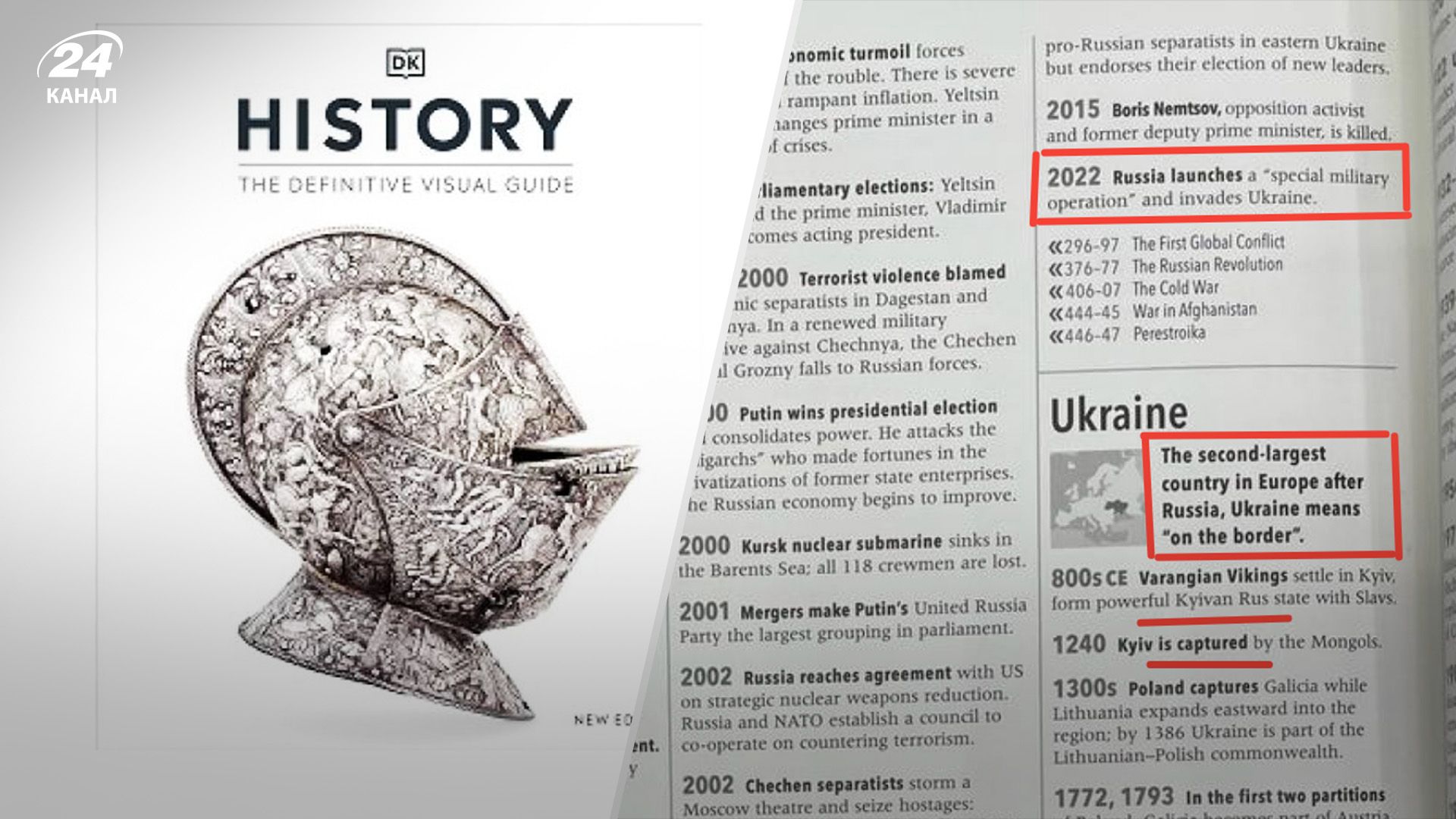 У британській енциклопедії спотворили факти з історії України