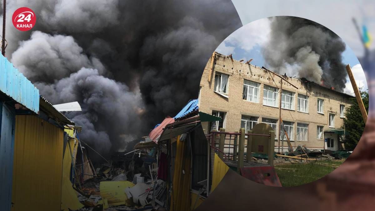 Росія скинула КАБи на Золочів, що на Харківщині Росія скинула КАБи на Золочів, що на Харківщині