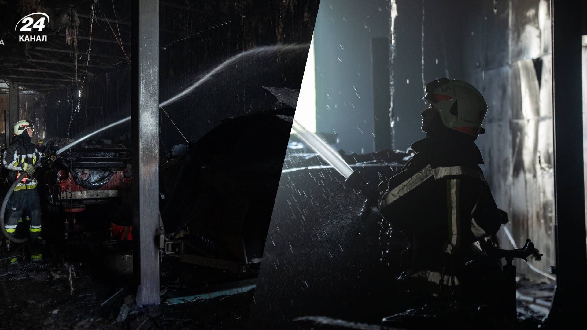 На СТО в Киеве произошел пожар На СТО в Киеве произошел пожар