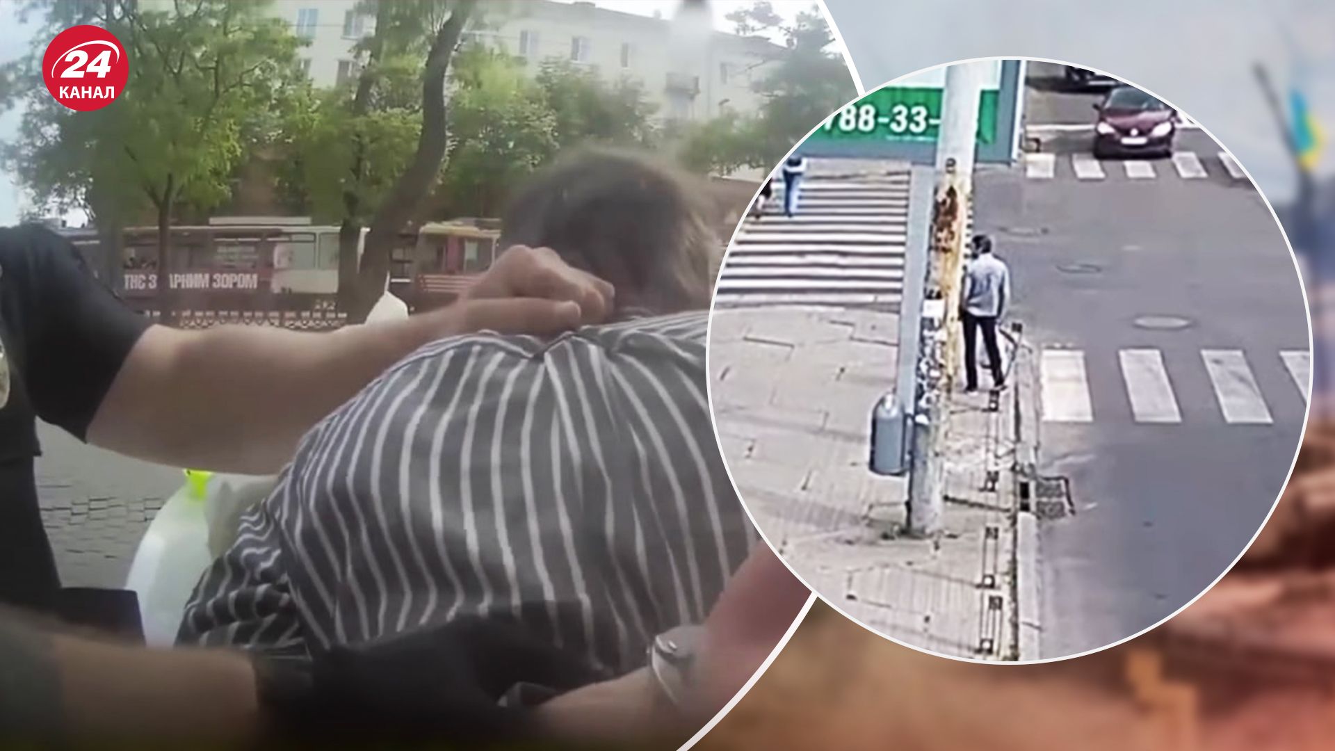 В Днепре мужчина избивал женщин на улице 21 мая 2024 года - возмутительное видео - 24 Канал