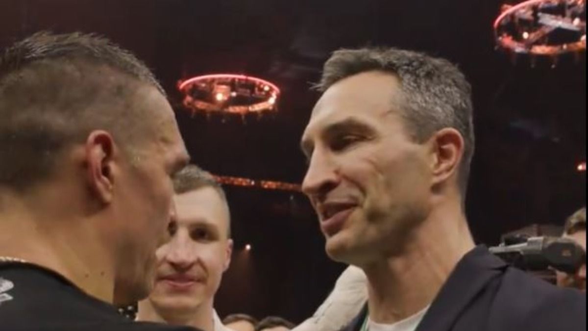 Усика - Ф'юрі - Володимир Кличко емоційно привітав абсолютного чемпіона - відео