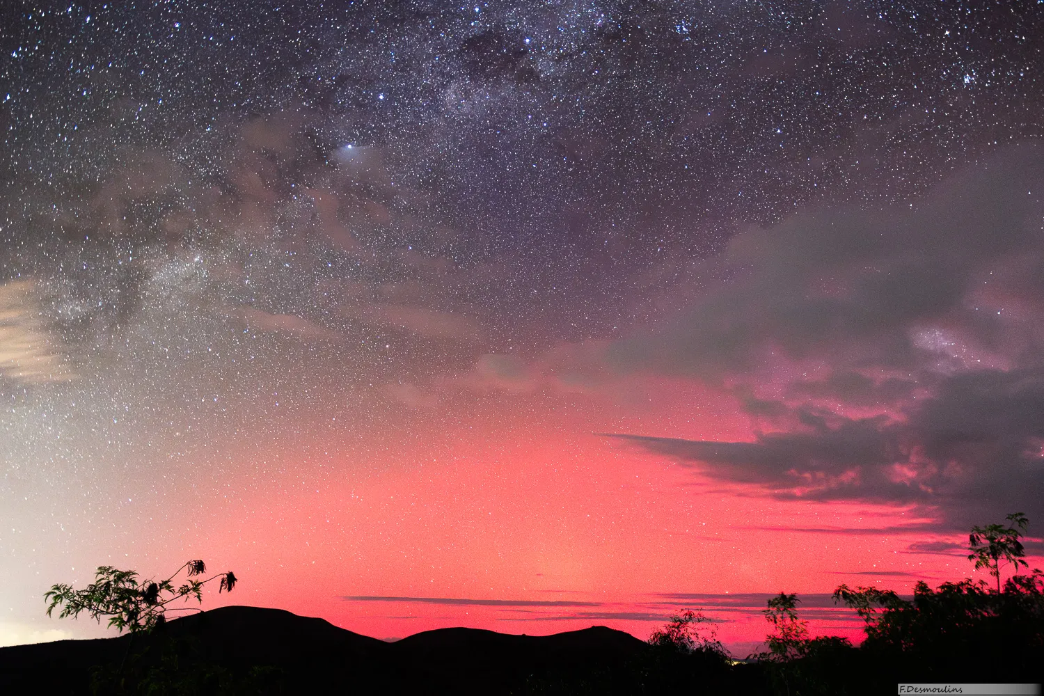 Південне полярне сяйво спостерігалося аж у Новій Каледонії Південне полярне сяйво спостерігалося аж у Новій Каледонії