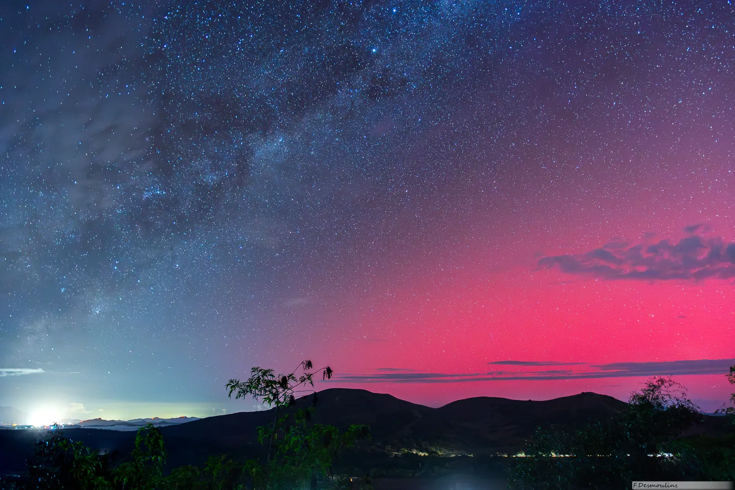Південне полярне сяйво спостерігалося аж у Новій Каледонії Південне полярне сяйво спостерігалося аж у Новій Каледонії