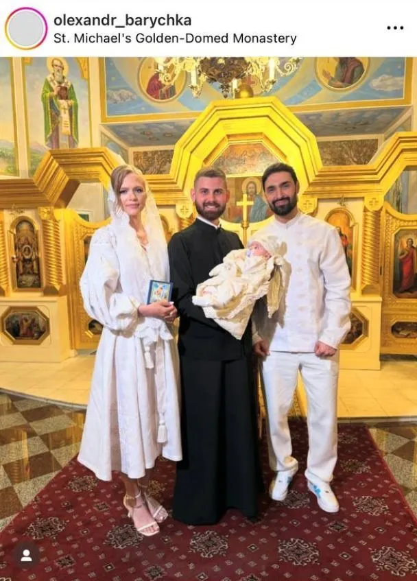 Віталій Козловський охрестив сина