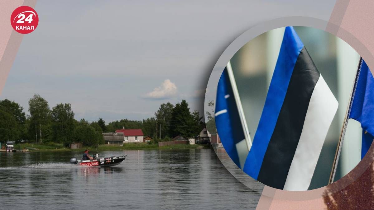 Россияне сняли эстонские фарватерные буи на реке Нарва - 24 Канал