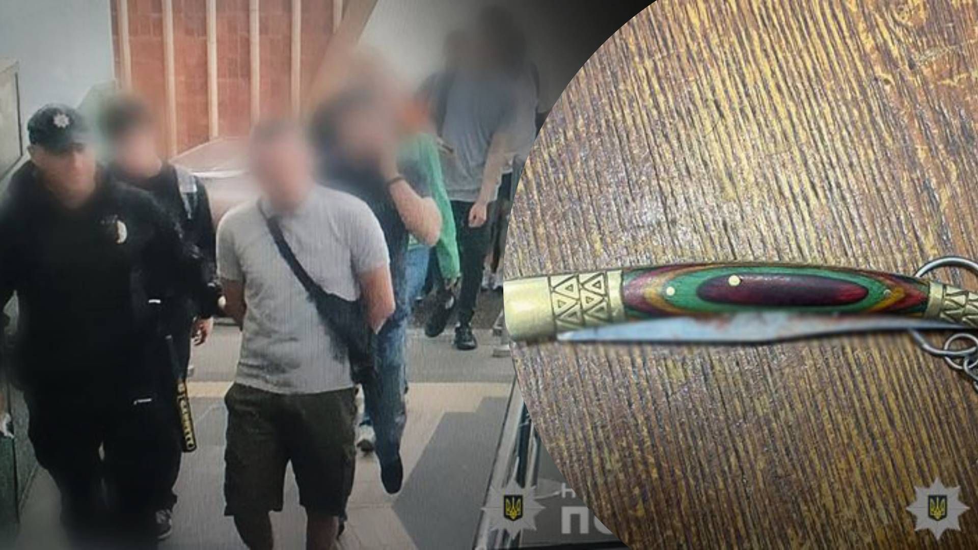 У метро Києва чоловік з ножем напав на пасажира, його затримали - 24 Канал У метро Києва чоловік з ножем напав на пасажира, його затримали - 24 Канал