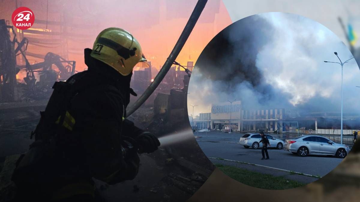 Оккупанты средь бела дня попали по гипермаркету в Харькове Оккупанты средь бела дня попали по гипермаркету в Харькове