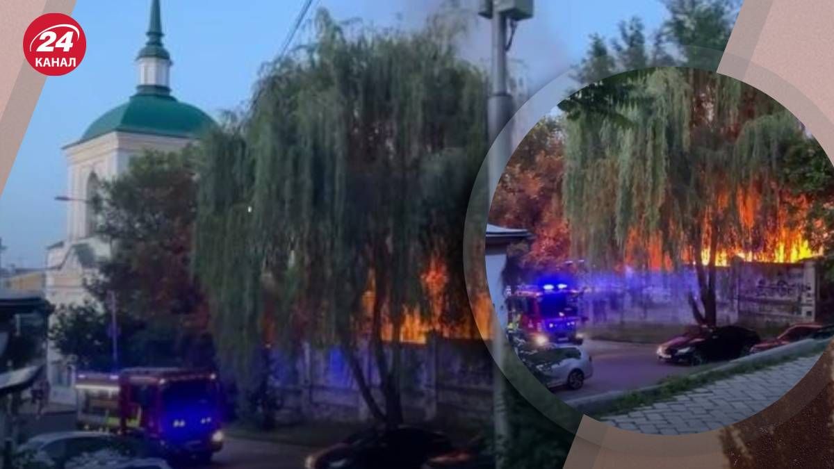 Сообщали о якобы пожаре в Покровской церкви - 24 Канал Сообщали о якобы пожаре в Покровской церкви - 24 Канал