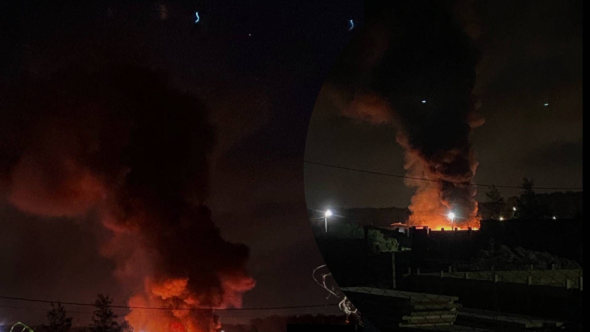 Потужна пожежа у Підмосковʼї - 24 Канал Потужна пожежа у Підмосковʼї - 24 Канал