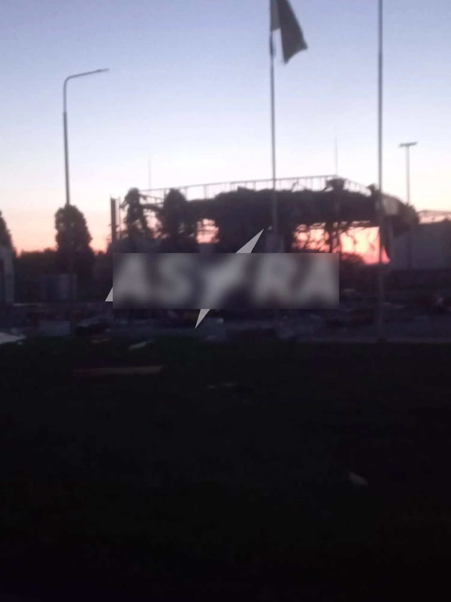 Атака на Орловскую область - последствия на нефтебазе Атака на Орловскую область - последствия на нефтебазе