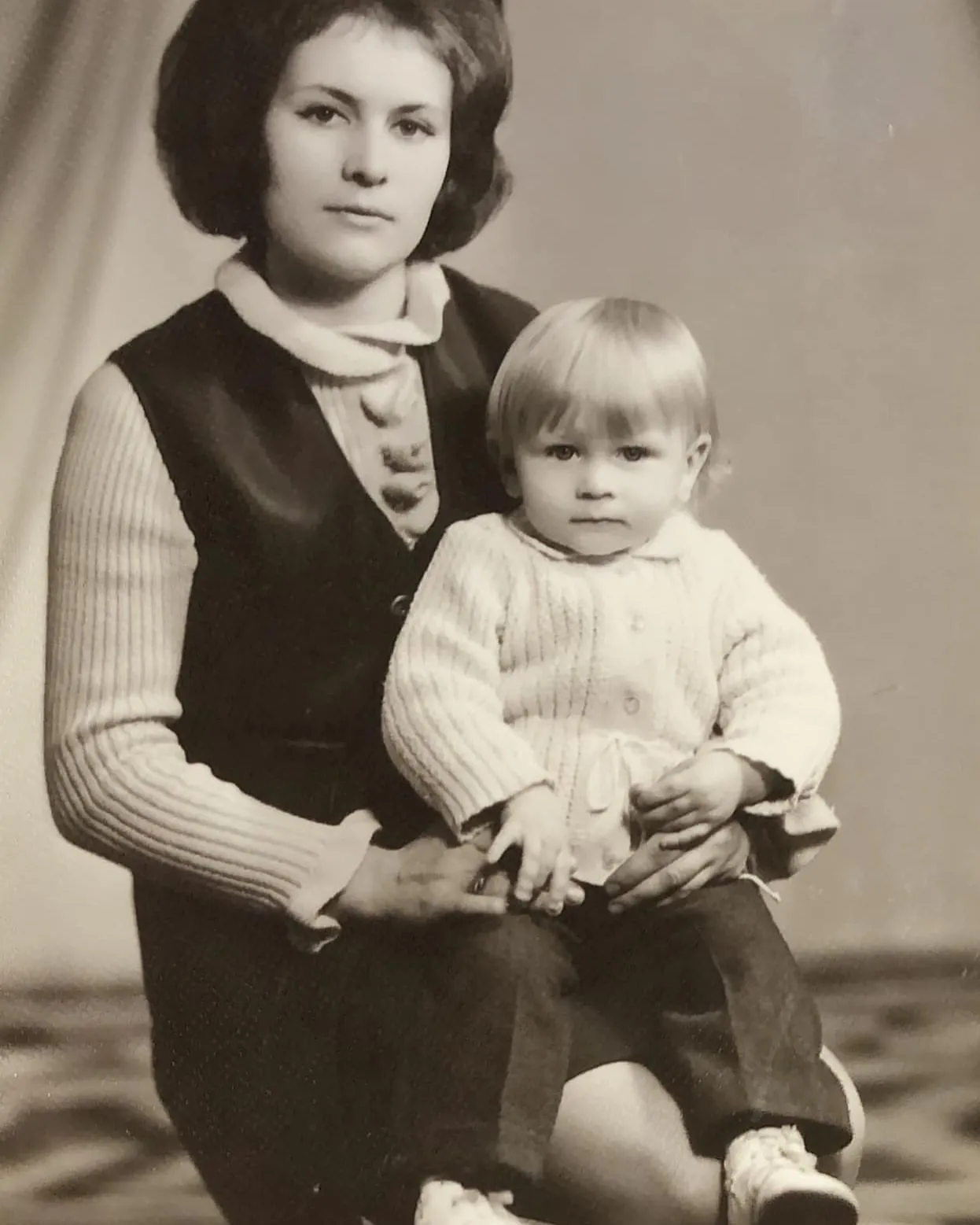 Олександр Положинський з мамою