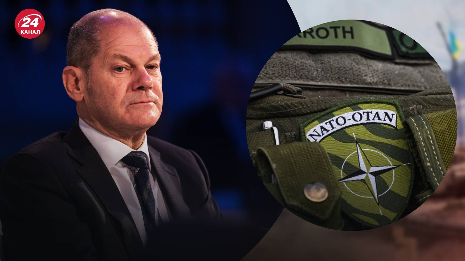 Німеччина пояснила слова Шольца про НАТО і Україну Німеччина пояснила слова Шольца про НАТО і Україну
