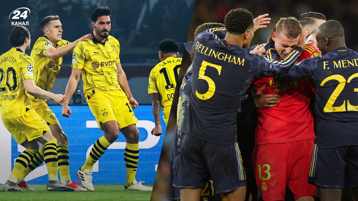 Боруссія Дортмунд Реал - анонс фіналу Ліги чемпіонів 2023/2024 Боруссія Дортмунд Реал - анонс фіналу Ліги чемпіонів 2023/2024