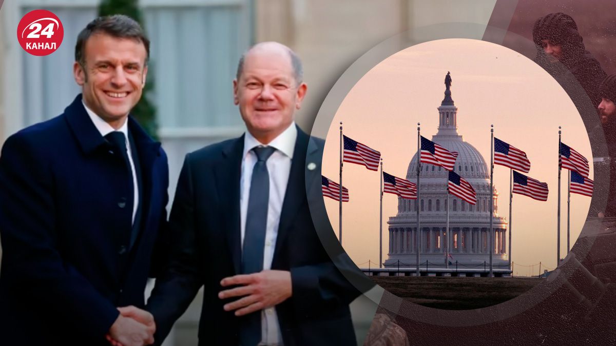 Макрон и Шольц согласовали право Украины бить по военным целям в России Макрон и Шольц согласовали право Украины бить по военным целям в России