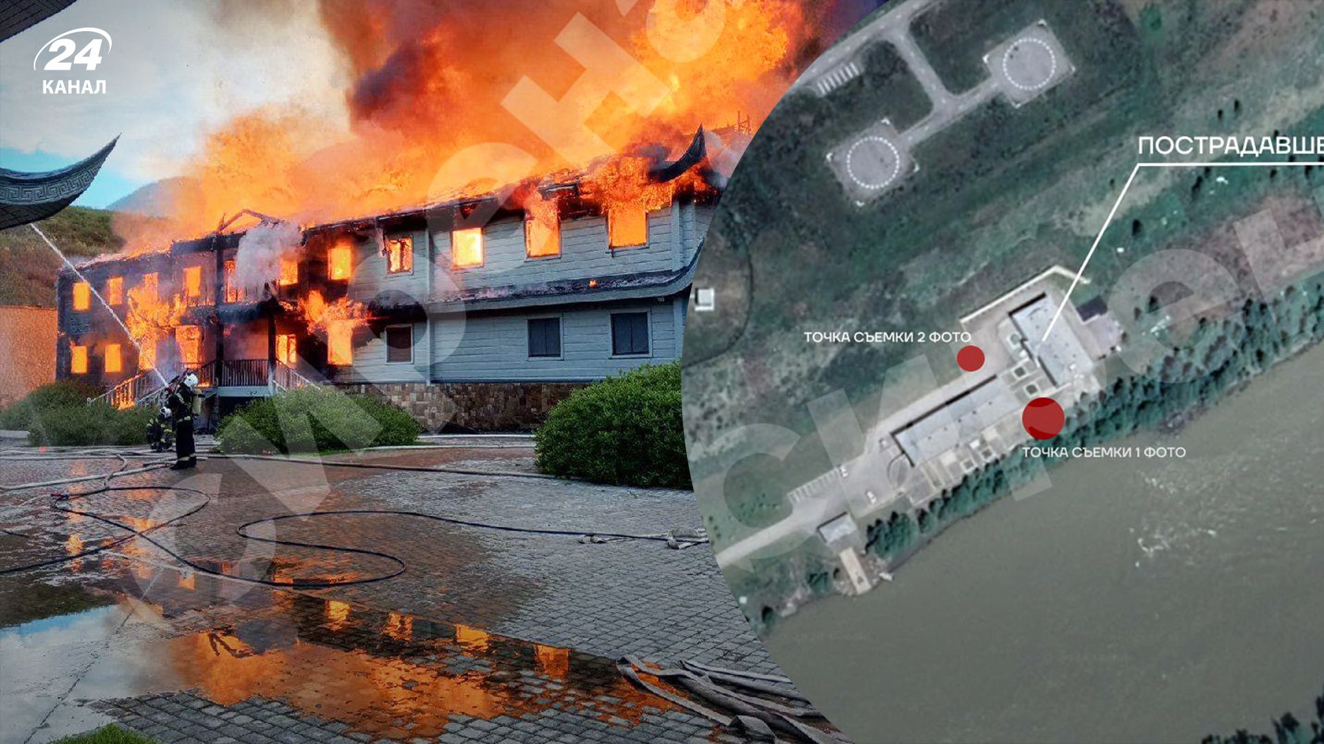 На Алтае могла сгореть одна из дач Путина на Алтае На Алтае могла сгореть одна из дач Путина на Алтае