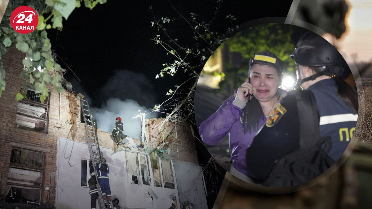 В Харькове женщина вышла убрать стекло после взрыва и прилетела вторая ракета: под завалами ее семья - 24 Канал