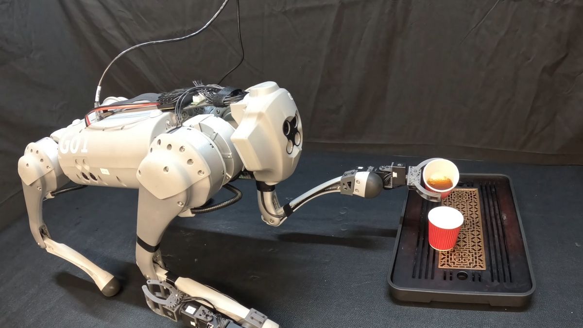 Робот LocoMan – инновационный четвероногий манипулятор