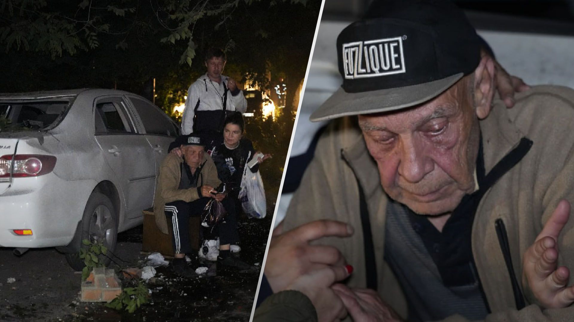 Дедушка не может дозвониться до родных после прилета в Харькове Дедушка не может дозвониться до родных после прилета в Харькове