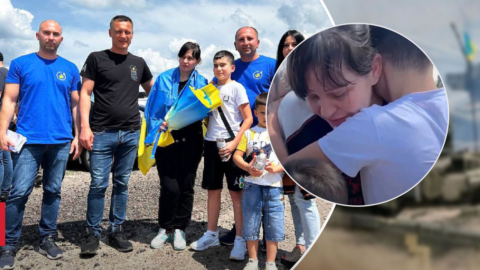 Мама військовополонена нарешті зустрілась із сином Мама військовополонена нарешті зустрілась із сином