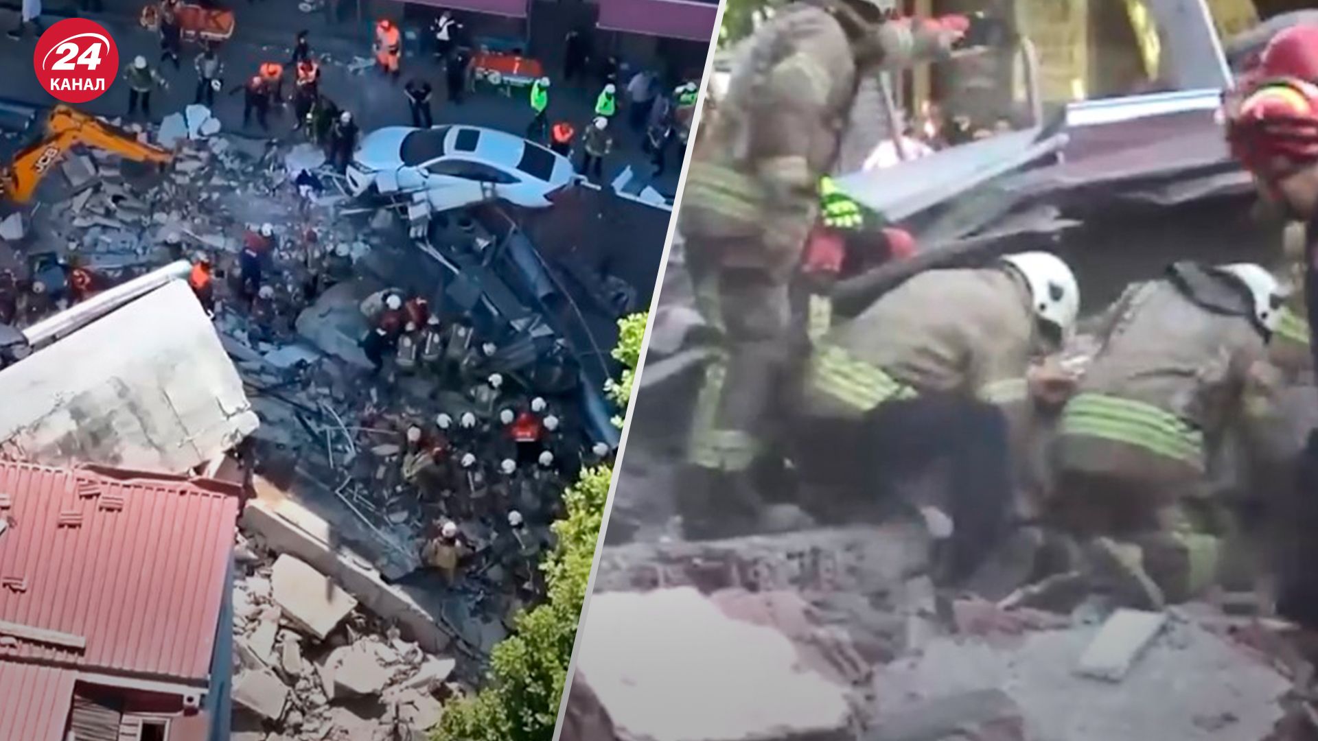 Обвал будинку в Стамбулі 2 червня Обвал будинку в Стамбулі 2 червня